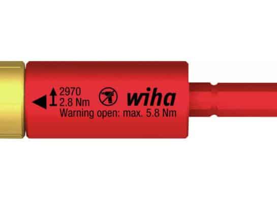 מתאם מומנט מבודד Wiha EasyTorque Electric 2.8Nm